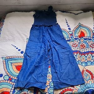 Girls size 7-8 Bebe jumpsuit